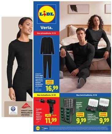 Lidl - LIDL Ne maisto prekių akcijų leidinys 2025-12-15 – 2025-12-21
