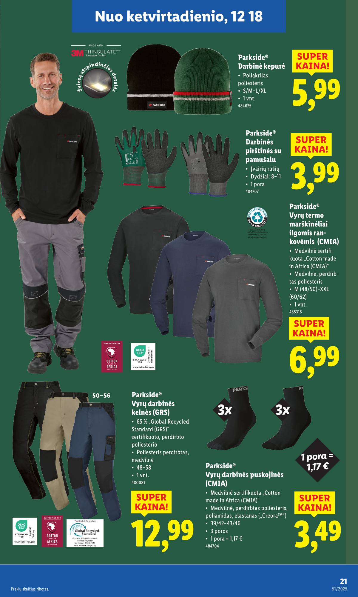 Lidl - LIDL Ne maisto prekių akcijų leidinys 21 puslapis