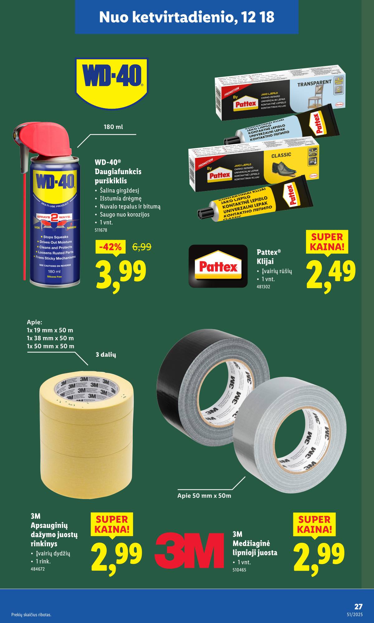 Lidl - LIDL Ne maisto prekių akcijų leidinys 27 puslapis