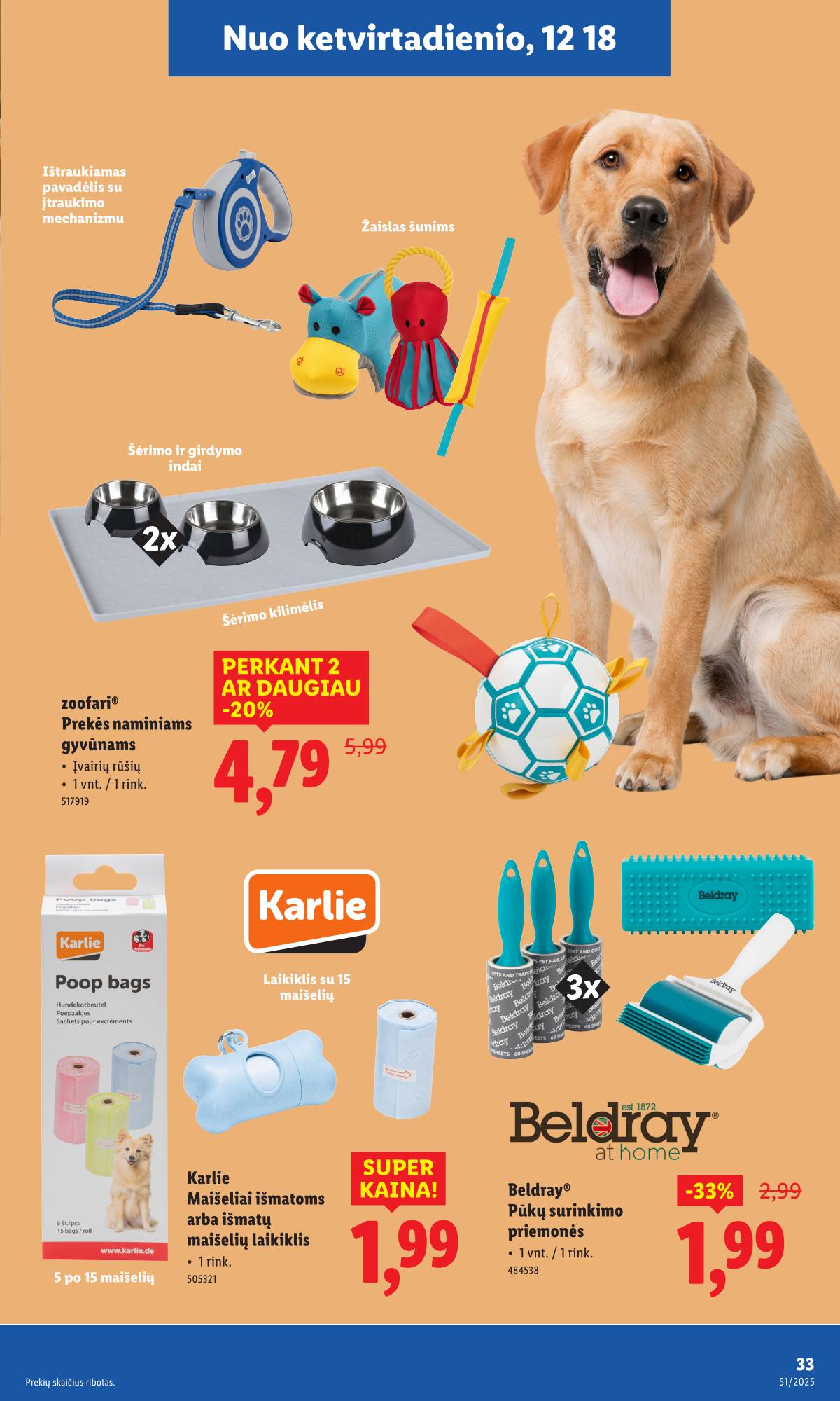 Lidl - LIDL Ne maisto prekių akcijų leidinys 33 puslapis