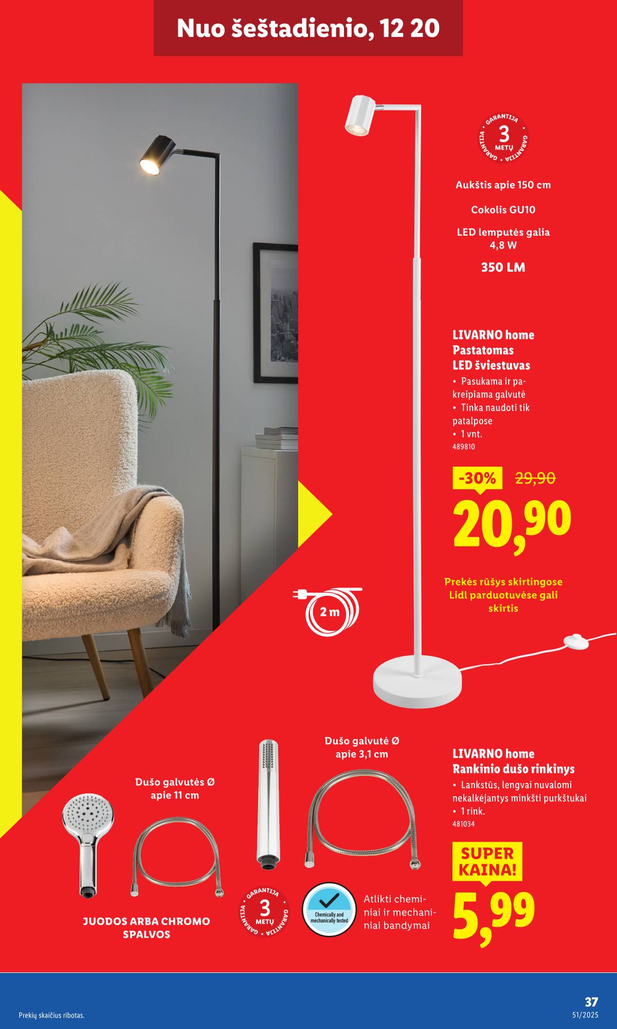 Lidl - LIDL Ne maisto prekių akcijų leidinys 37 puslapis