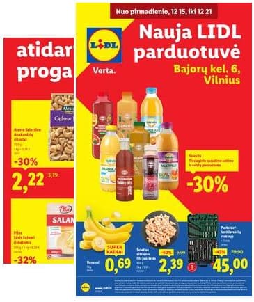 Lidl - Nauja LIDL parduotuvė 2025-12-15 – 2025-12-21