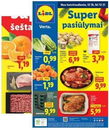 Lidl - LIDL akcijos nuo ketvirtadienio | 2025-12-11 - 2025-12-14 2025-12-18 – 2025-12-21
