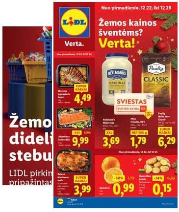 Lidl - LIDL SAVAITĖS Maisto prekių akcijų leidinys 2025-12-22 – 2025-12-28