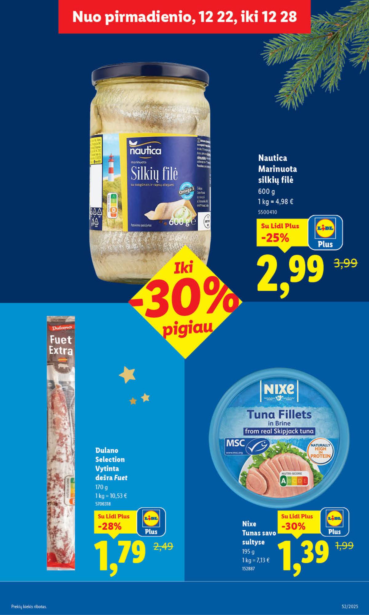 Lidl - LIDL SAVAITĖS Maisto prekių akcijų leidinys 19 puslapis