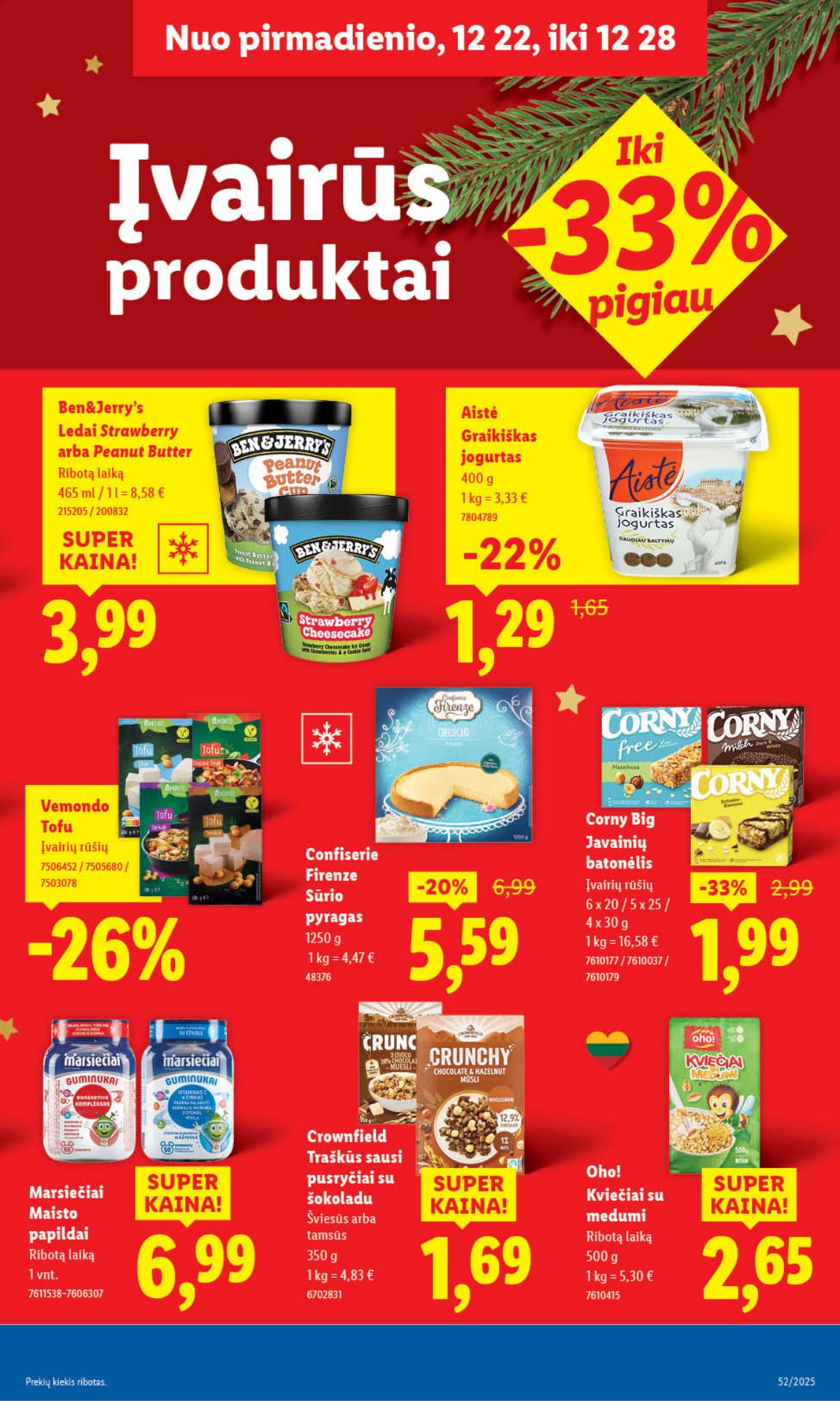 Lidl - LIDL SAVAITĖS Maisto prekių akcijų leidinys 23 puslapis