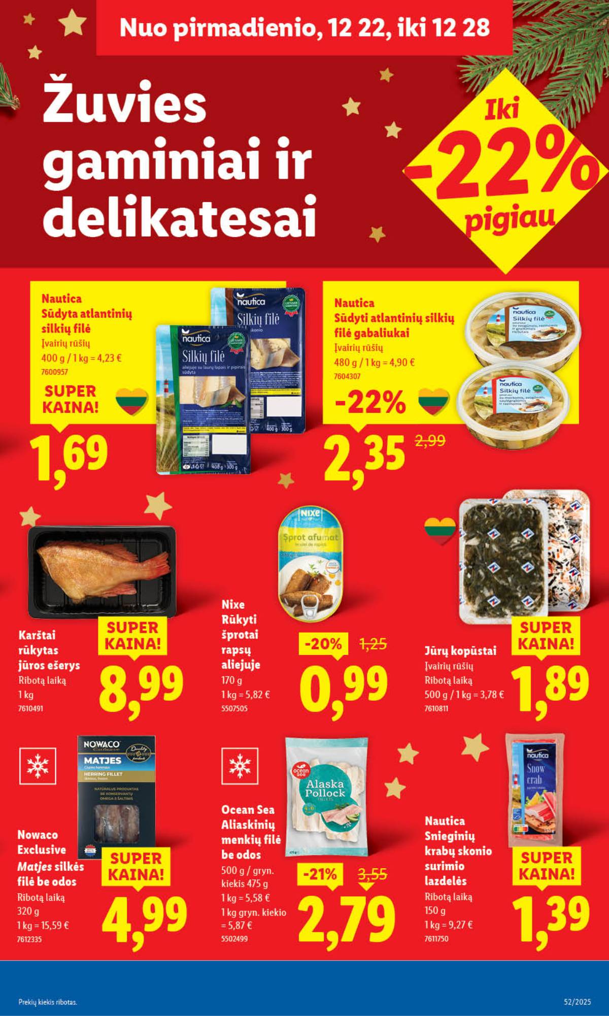 Lidl - LIDL SAVAITĖS Maisto prekių akcijų leidinys 25 puslapis