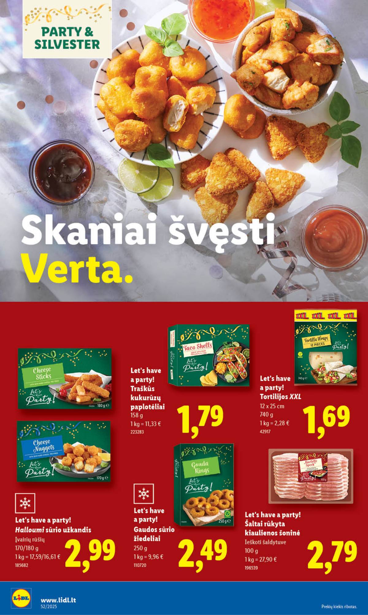 Lidl - LIDL SAVAITĖS Maisto prekių akcijų leidinys 34 puslapis