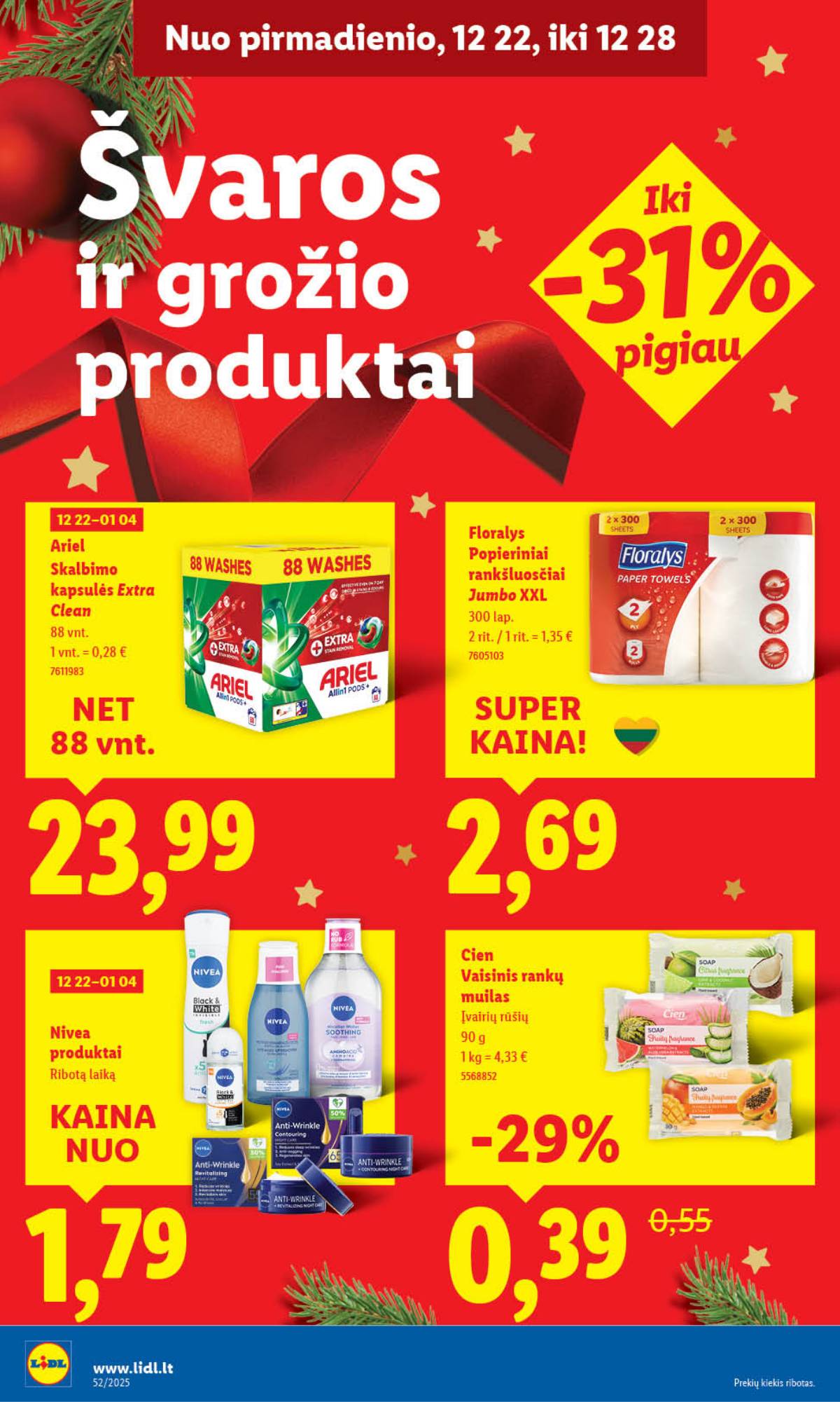 Lidl - LIDL SAVAITĖS Maisto prekių akcijų leidinys 38 puslapis