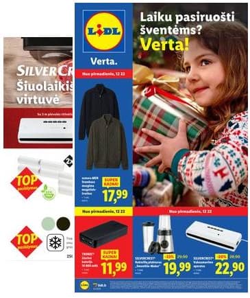 Lidl - LIDL Ne maisto prekių akcijų leidinys 2025-12-22 – 2025-12-28