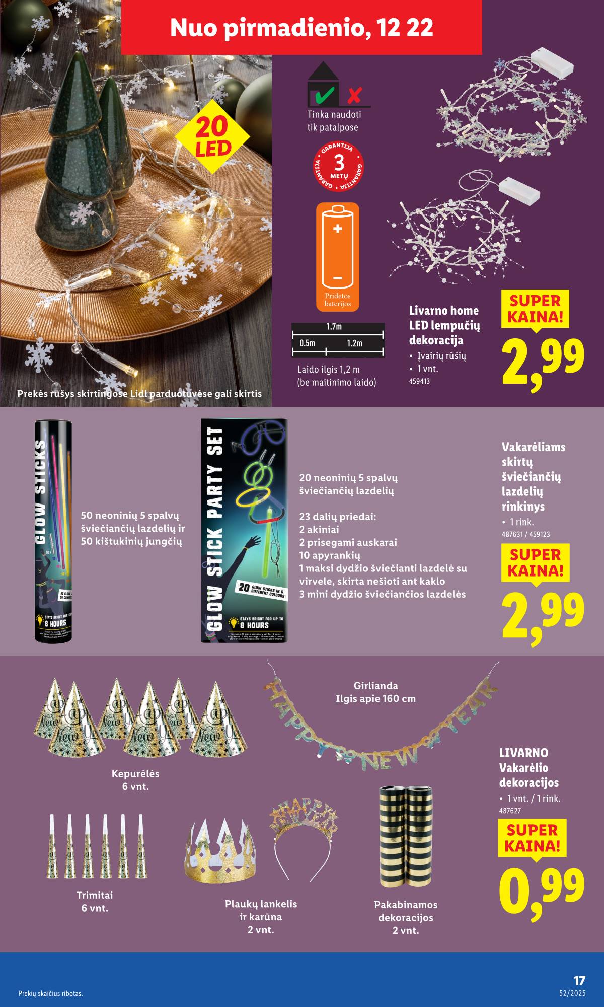 Lidl - LIDL Ne maisto prekių akcijų leidinys 17 puslapis