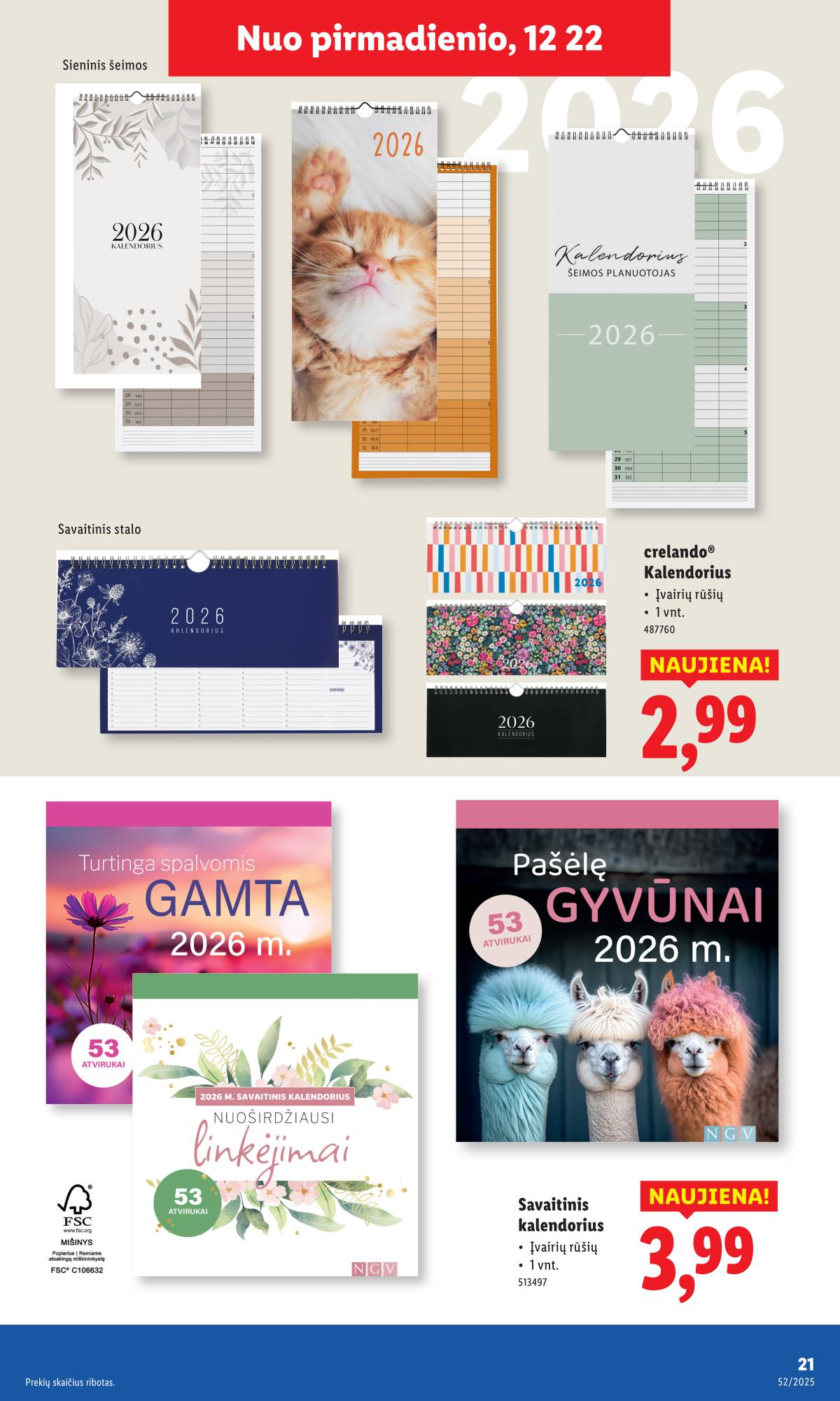 Lidl - LIDL Ne maisto prekių akcijų leidinys 21 puslapis