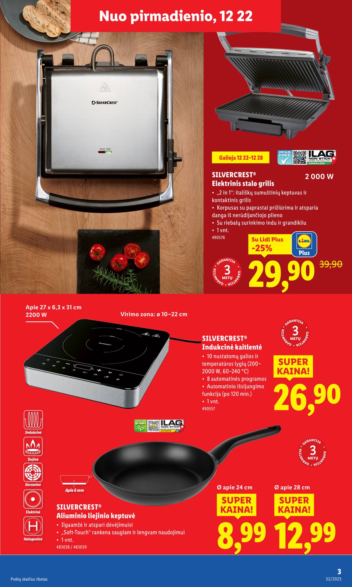 Lidl - LIDL Ne maisto prekių akcijų leidinys 3 puslapis