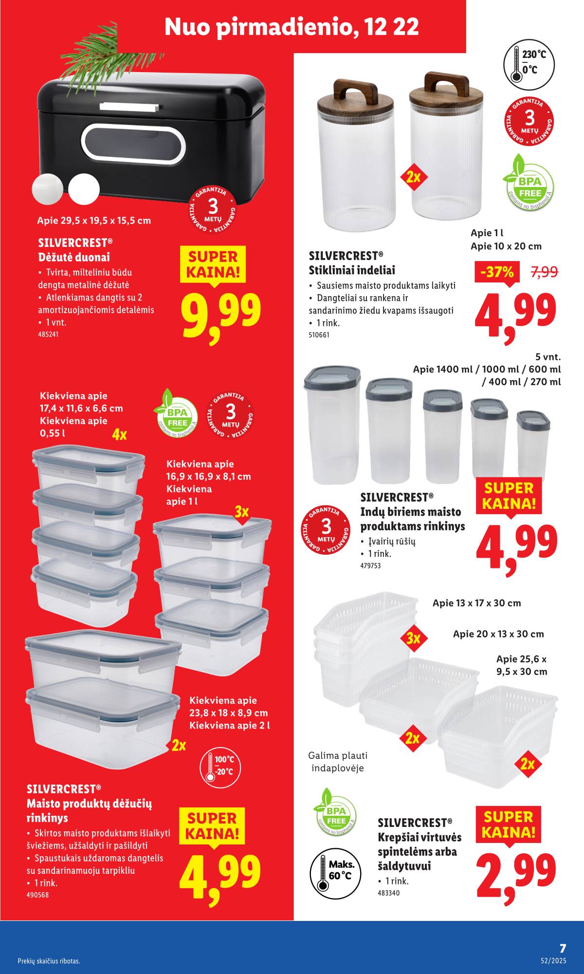 Lidl - LIDL Ne maisto prekių akcijų leidinys 7 puslapis