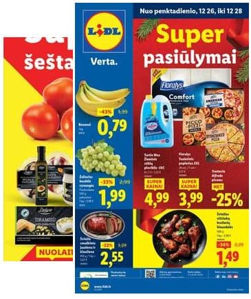 Lidl - LIDL akcijos nuo ketvirtadienio | 2025-12-25 - 2025-12-28 2025-12-26 – 2025-12-28
