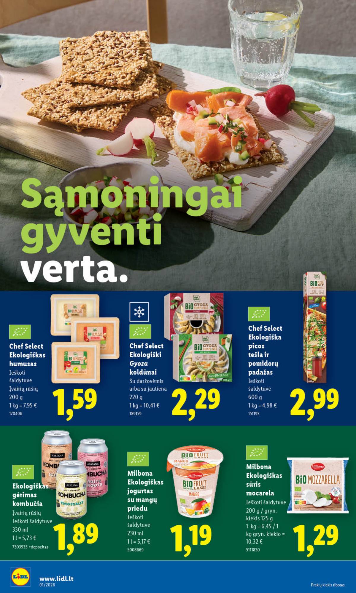 Lidl - LIDL SAVAITĖS Maisto prekių akcijų leidinys 12 puslapis