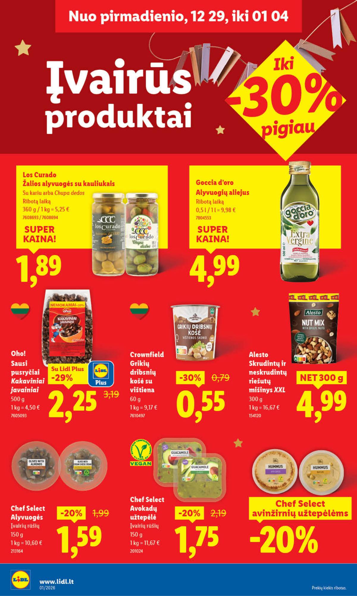 Lidl - LIDL SAVAITĖS Maisto prekių akcijų leidinys 26 puslapis