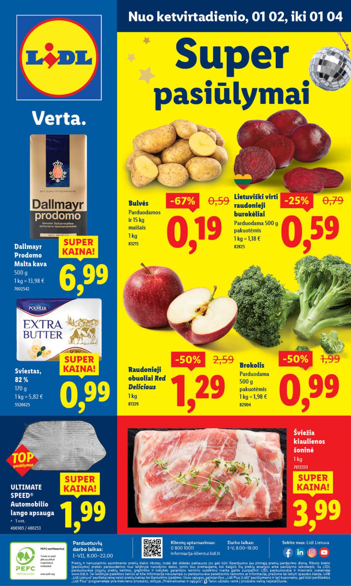 Lidl - LIDL SAVAITĖS Maisto prekių akcijų leidinys 36 puslapis