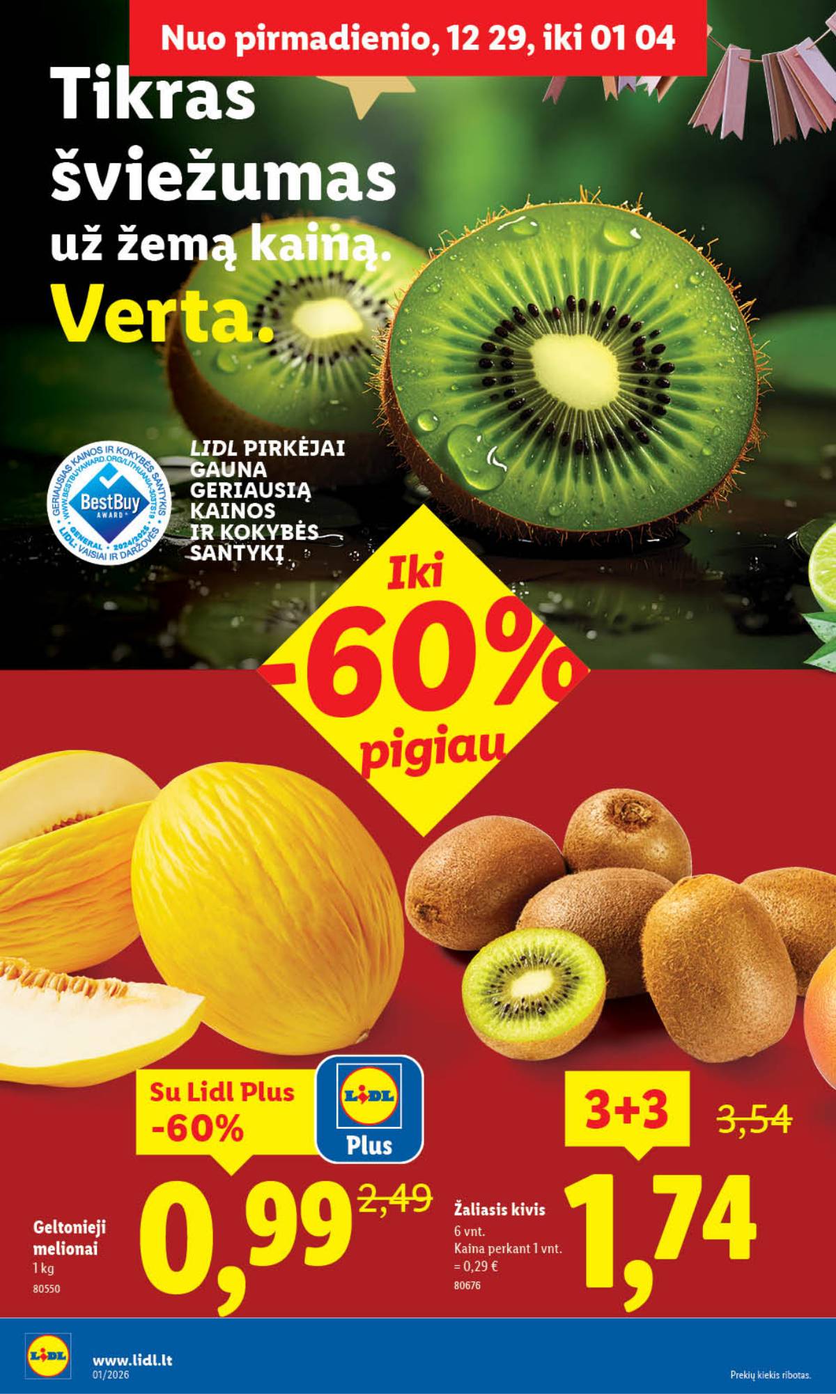 Lidl - LIDL SAVAITĖS Maisto prekių akcijų leidinys 4 puslapis