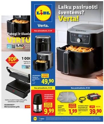 Lidl - LIDL Ne maisto prekių akcijų leidinys 2025-12-29 – 2026-01-04