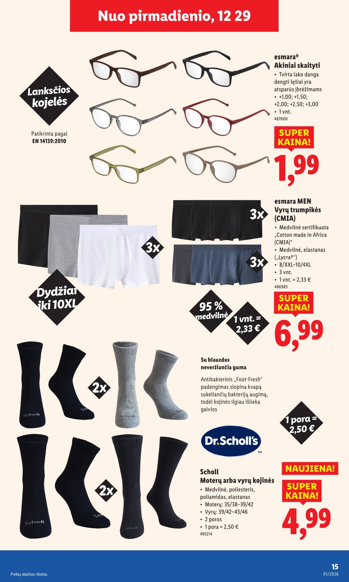 Lidl - LIDL Ne maisto prekių akcijų leidinys 15 puslapis