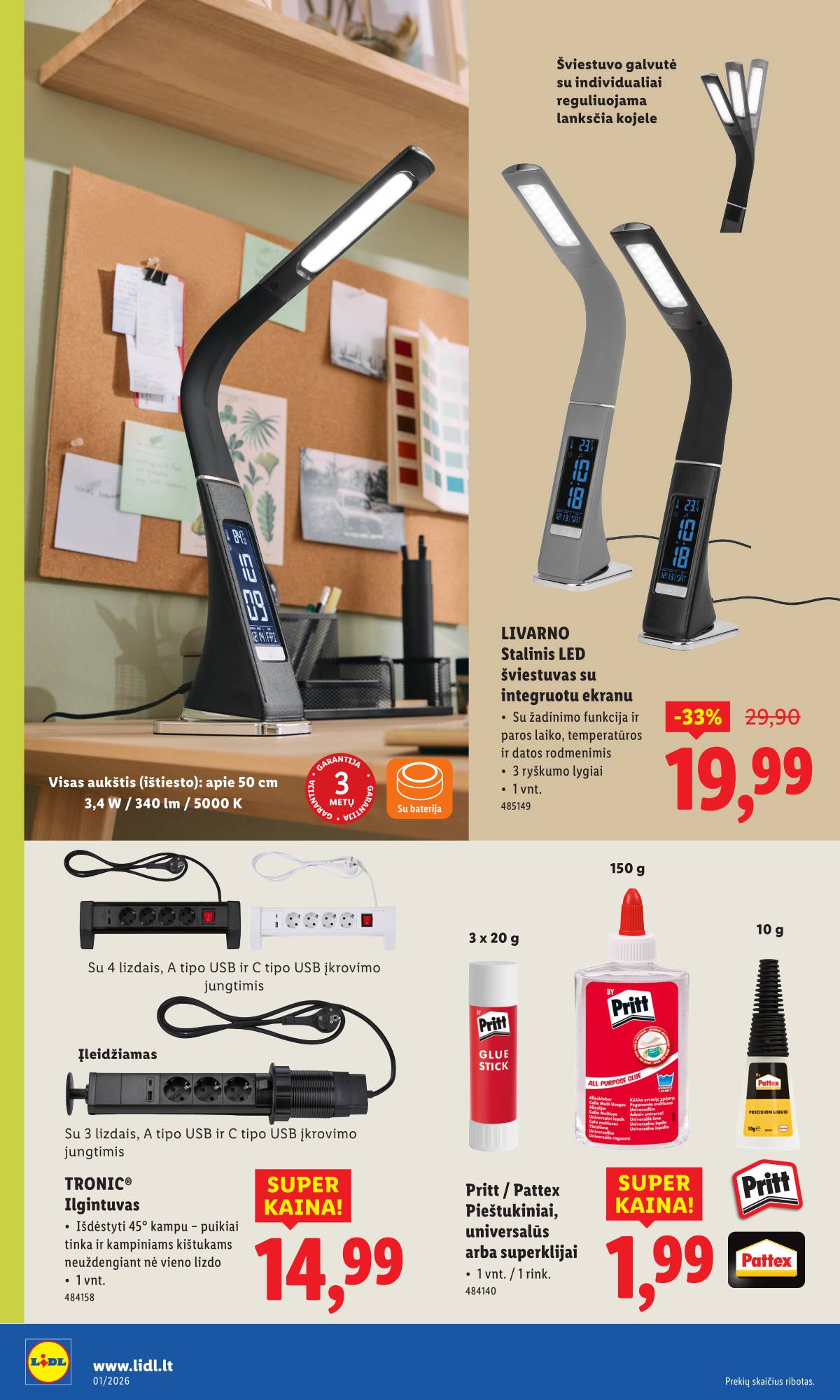 Lidl - LIDL Ne maisto prekių akcijų leidinys 18 puslapis