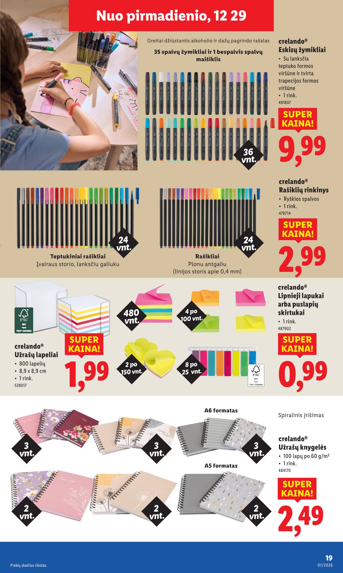 Lidl - LIDL Ne maisto prekių akcijų leidinys 19 puslapis