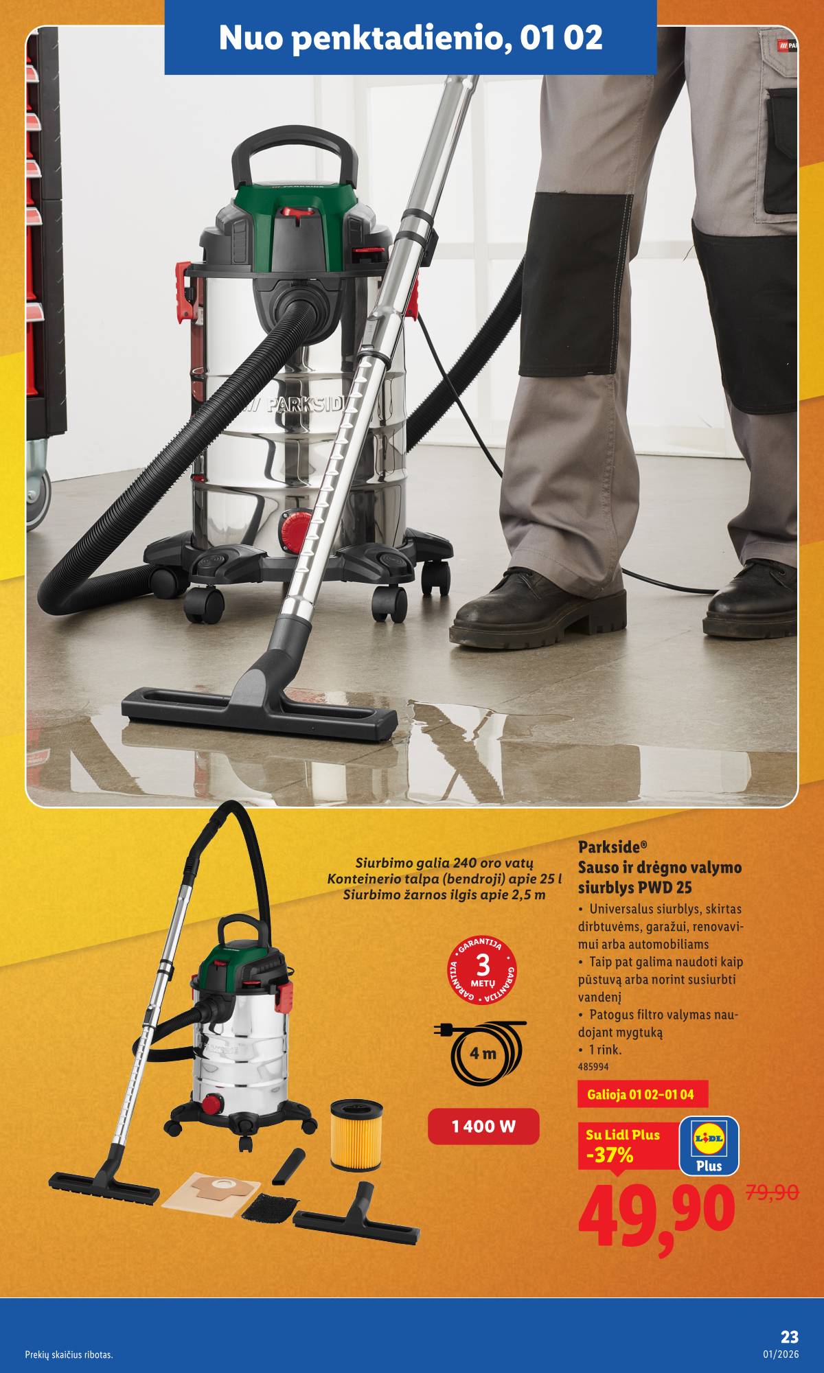 Lidl - LIDL Ne maisto prekių akcijų leidinys 23 puslapis