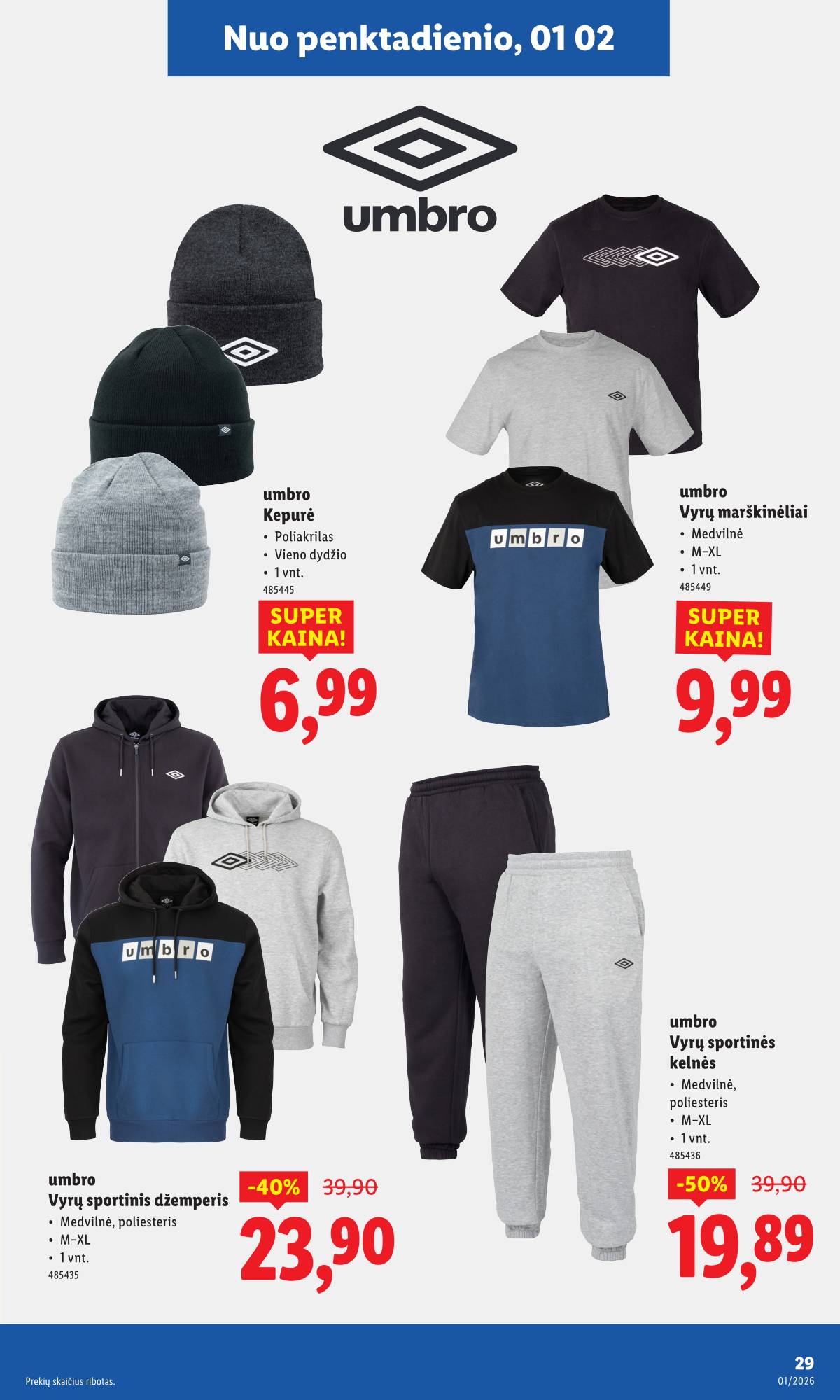 Lidl - LIDL Ne maisto prekių akcijų leidinys 29 puslapis