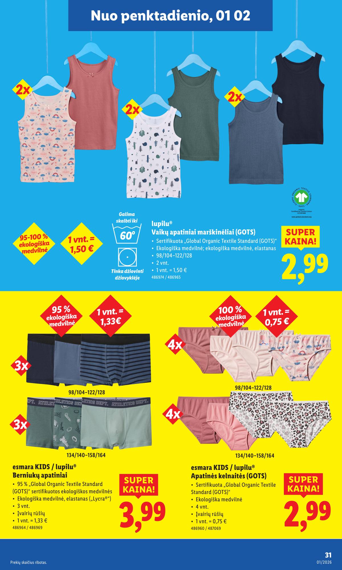 Lidl - LIDL Ne maisto prekių akcijų leidinys 31 puslapis