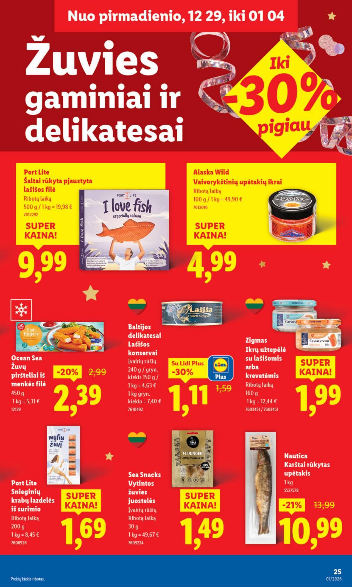 Lidl - PASIŪLYMAI NUO PENKTADIENIO 29 puslapis