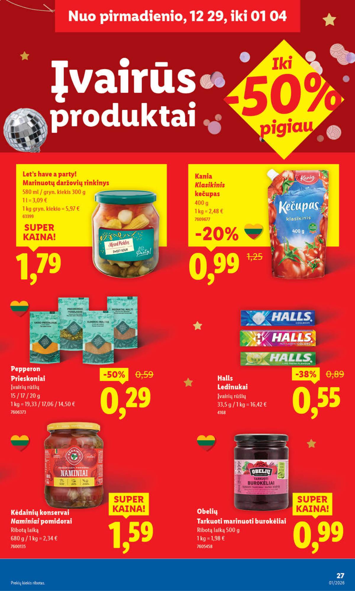 Lidl - PASIŪLYMAI NUO PENKTADIENIO 31 puslapis