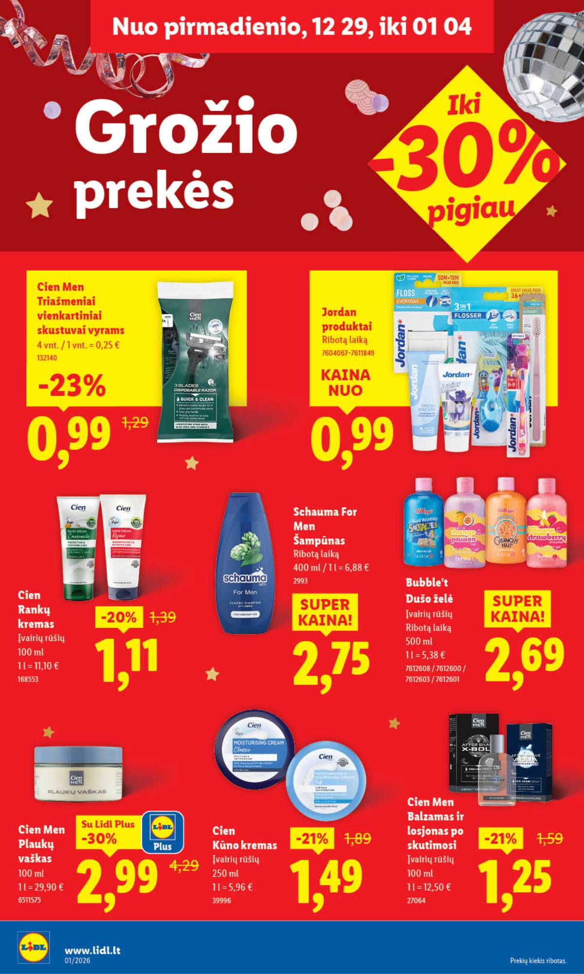 Lidl - PASIŪLYMAI NUO PENKTADIENIO 34 puslapis