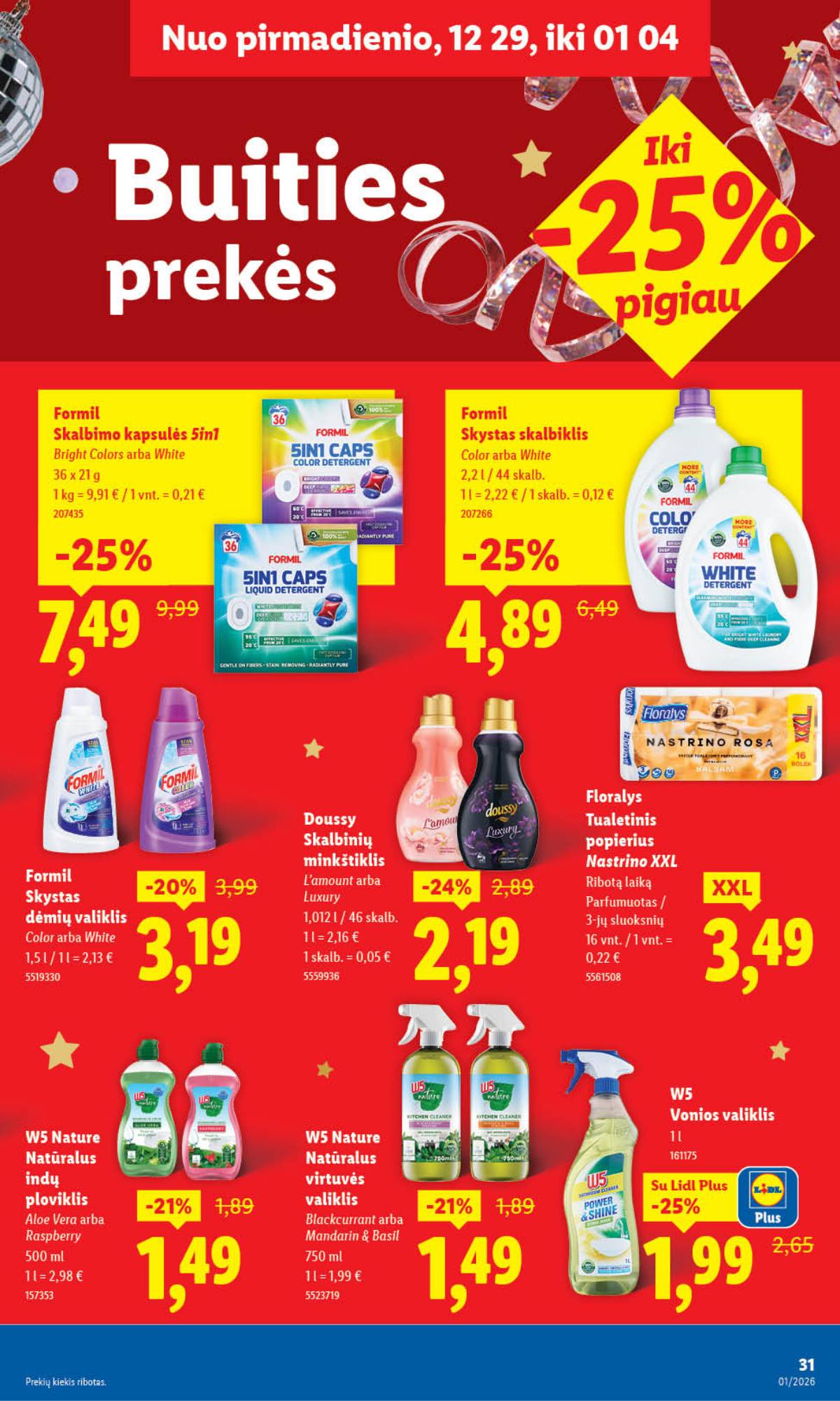Lidl - PASIŪLYMAI NUO PENKTADIENIO 35 puslapis