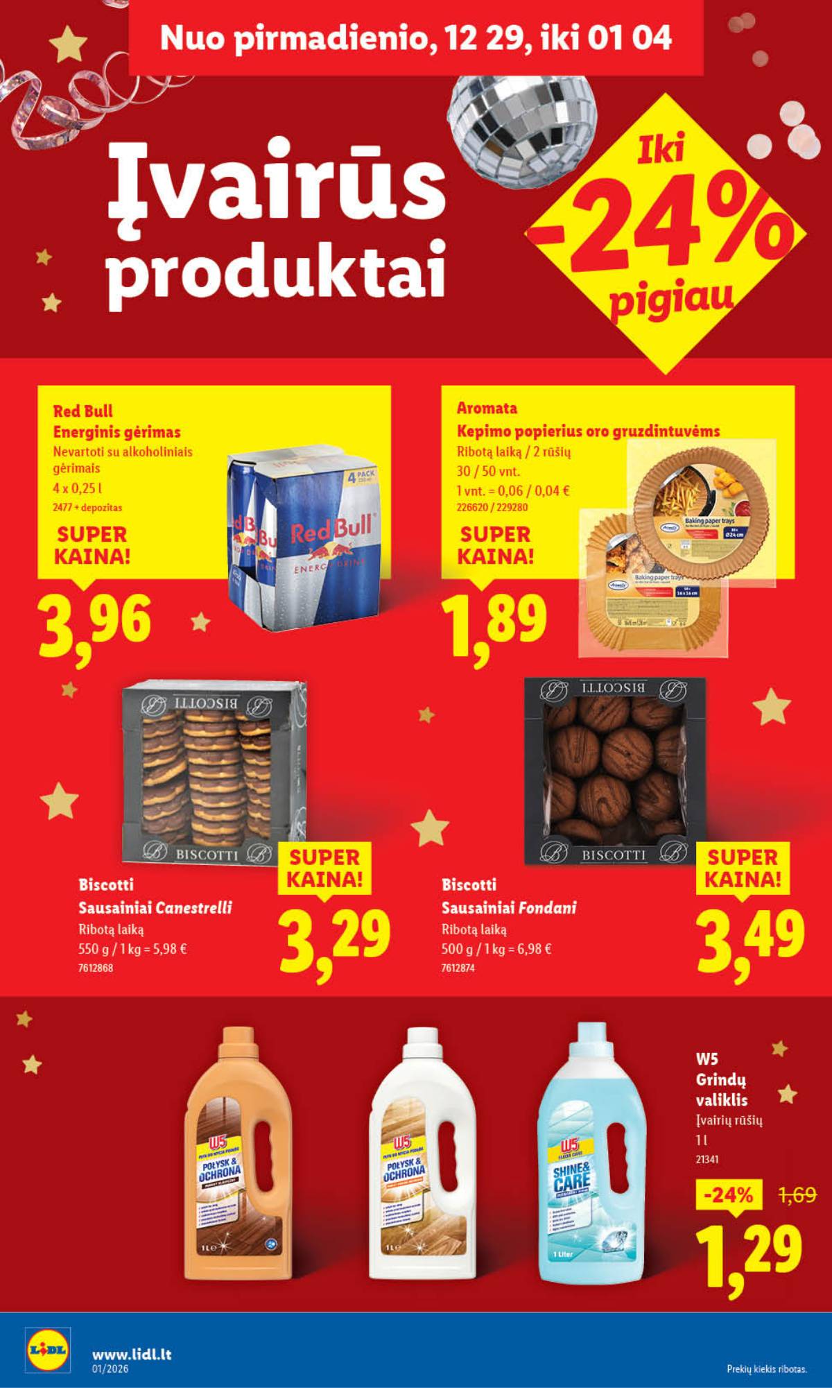 Lidl - PASIŪLYMAI NUO PENKTADIENIO 36 puslapis