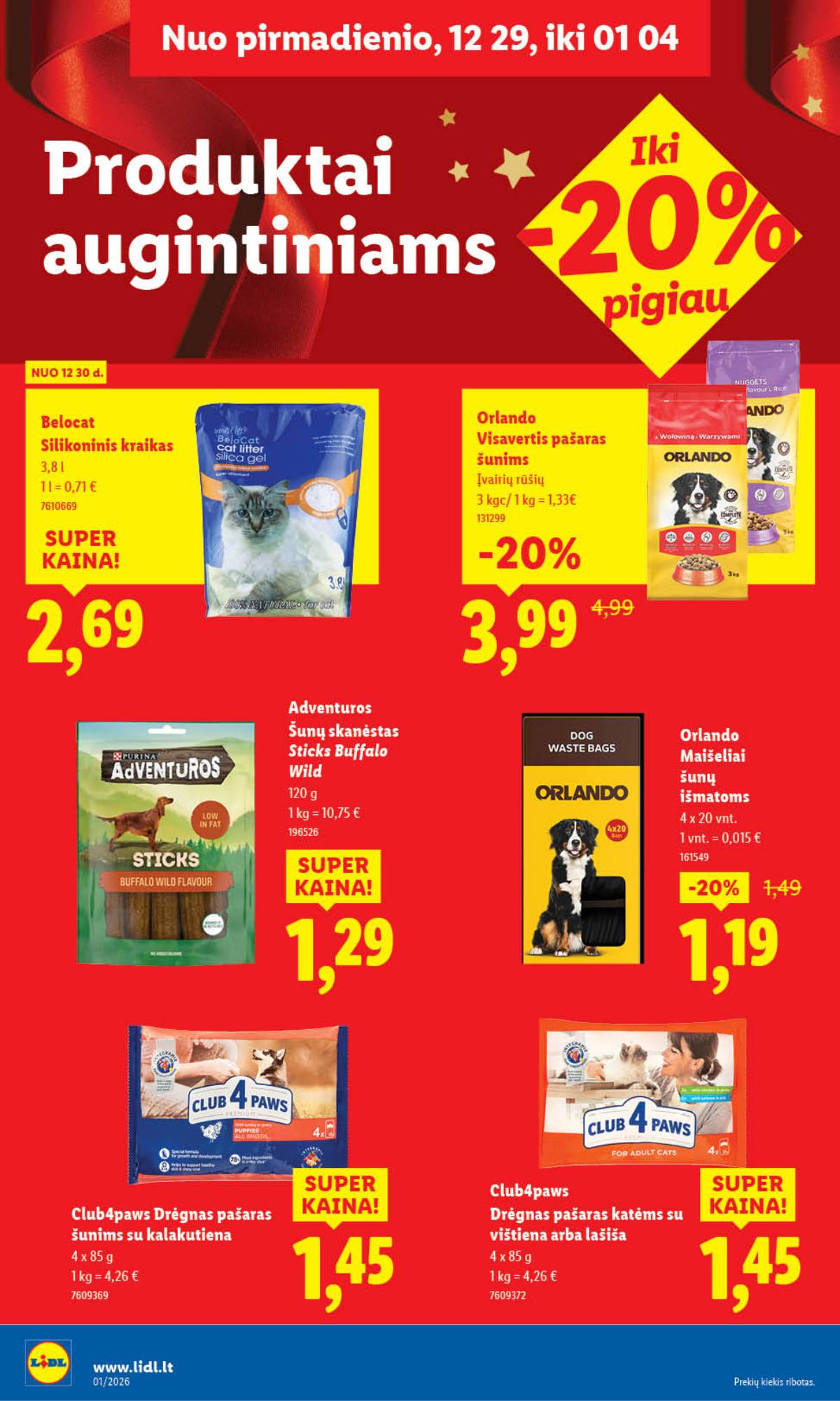 Lidl - PASIŪLYMAI NUO PENKTADIENIO 38 puslapis