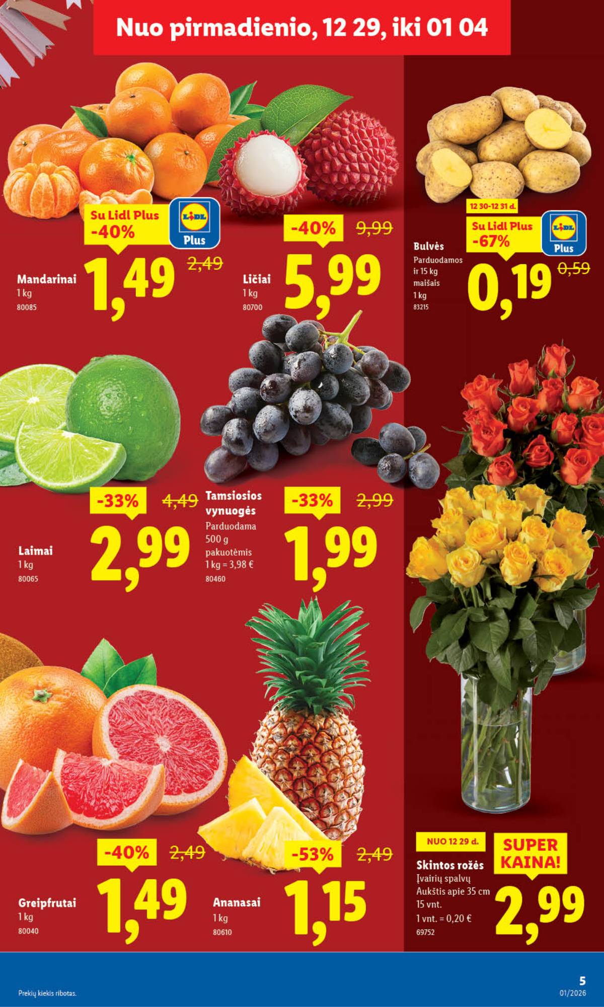 Lidl - PASIŪLYMAI NUO PENKTADIENIO 5 puslapis