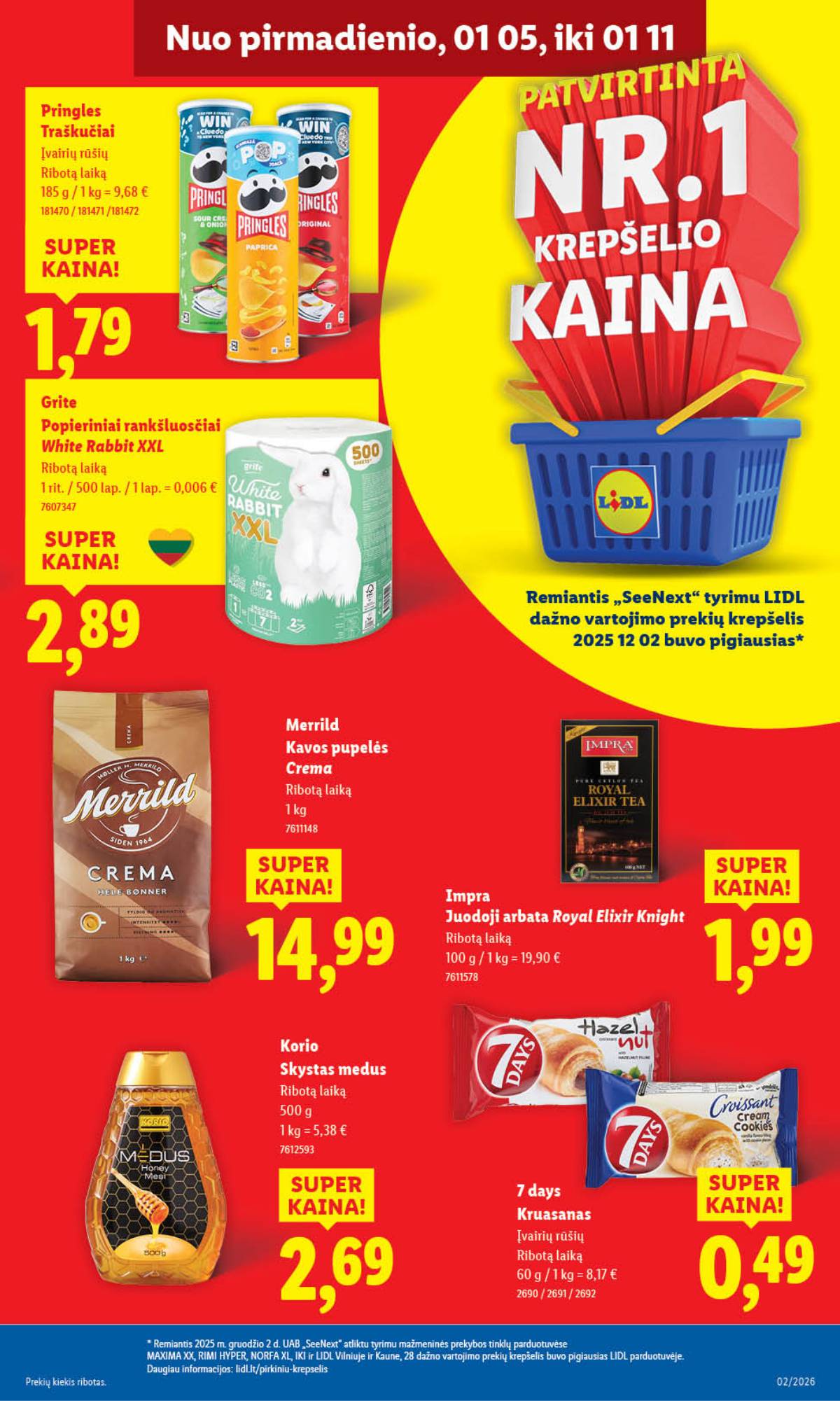 Lidl - LIDL SAVAITĖS Maisto prekių akcijų leidinys 13 puslapis