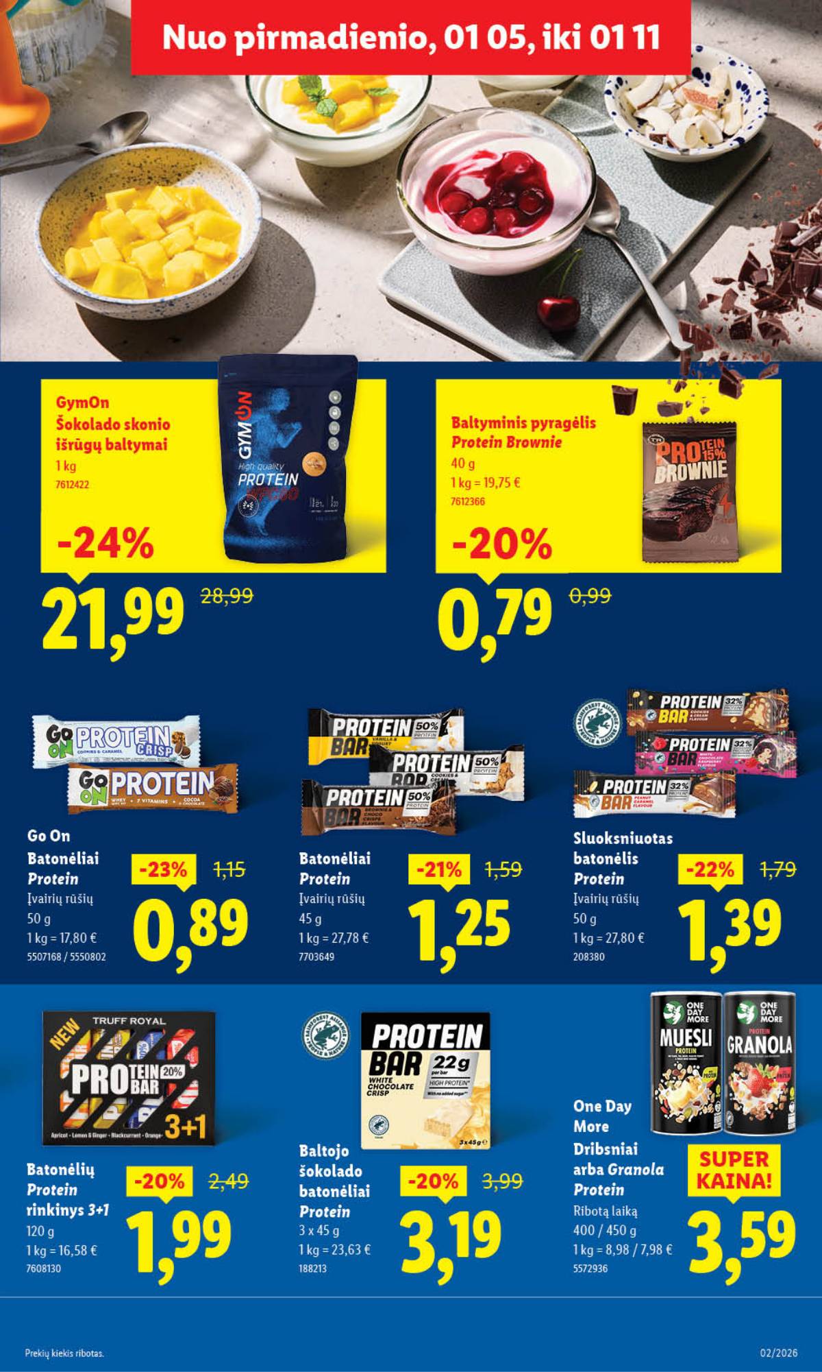 Lidl - LIDL SAVAITĖS Maisto prekių akcijų leidinys 15 puslapis