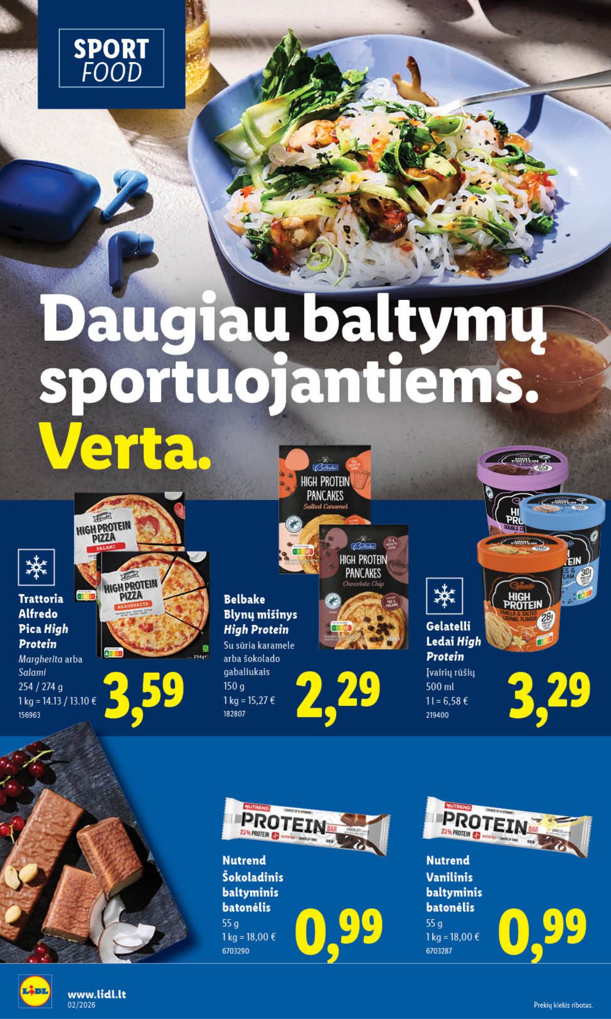 Lidl - LIDL SAVAITĖS Maisto prekių akcijų leidinys 16 puslapis