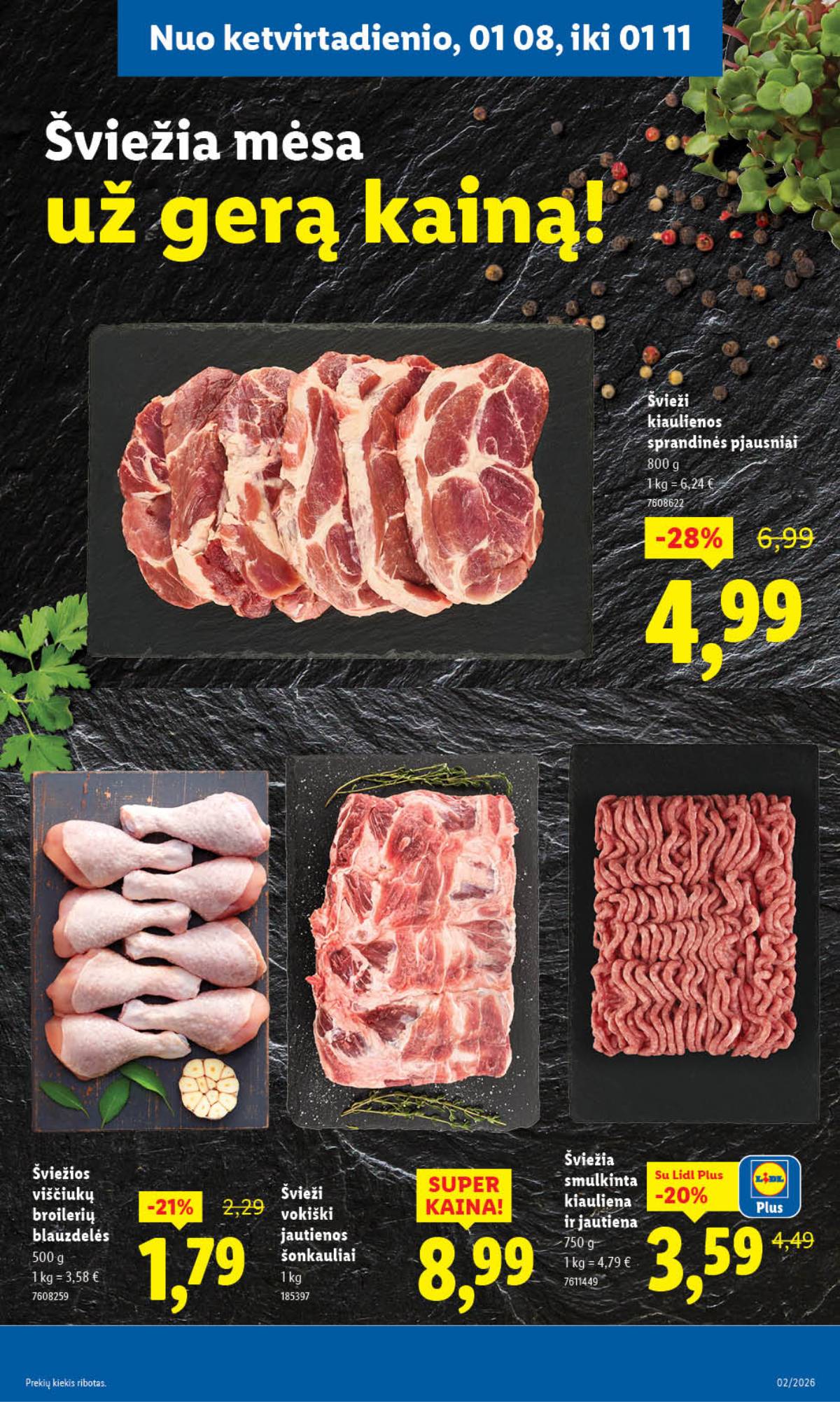 Lidl - LIDL SAVAITĖS Maisto prekių akcijų leidinys 23 puslapis