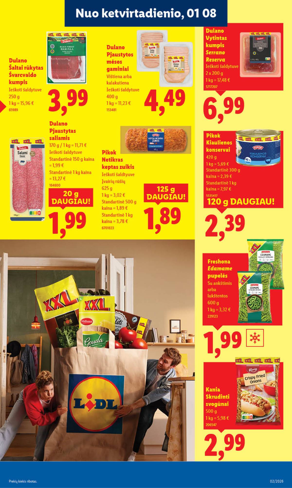 Lidl - LIDL SAVAITĖS Maisto prekių akcijų leidinys 25 puslapis