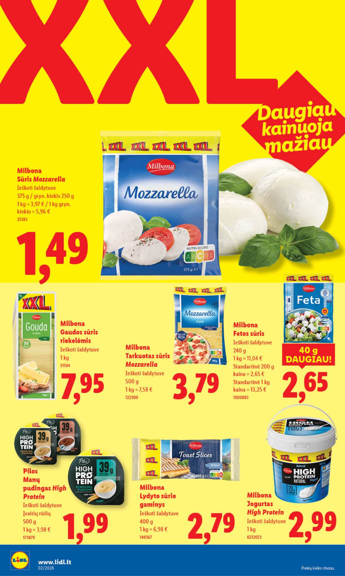 Lidl - LIDL SAVAITĖS Maisto prekių akcijų leidinys 26 puslapis