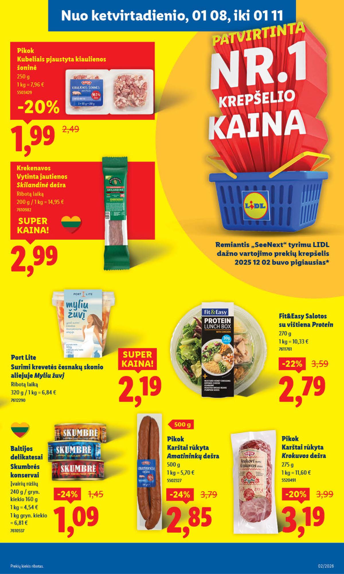 Lidl - LIDL SAVAITĖS Maisto prekių akcijų leidinys 35 puslapis