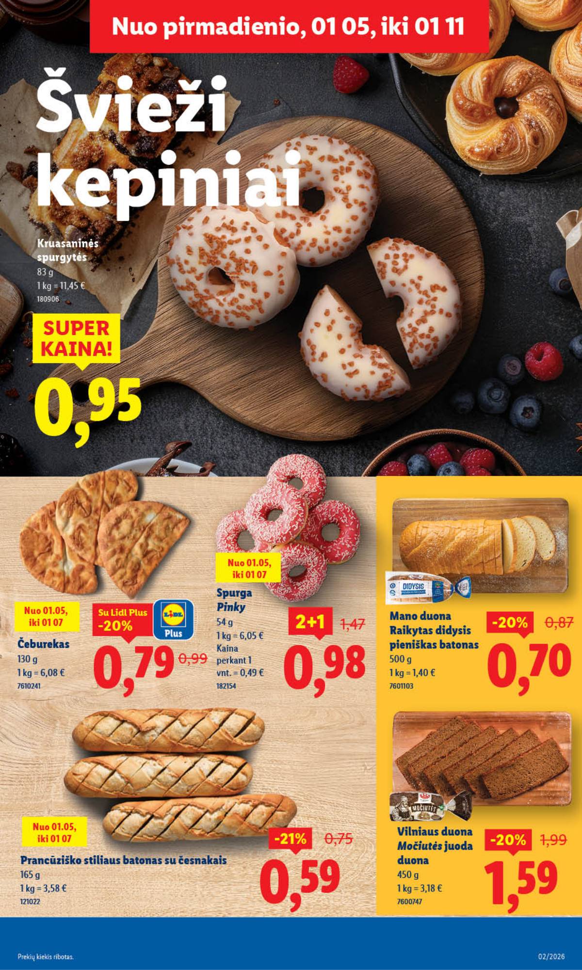 Lidl - LIDL SAVAITĖS Maisto prekių akcijų leidinys 7 puslapis