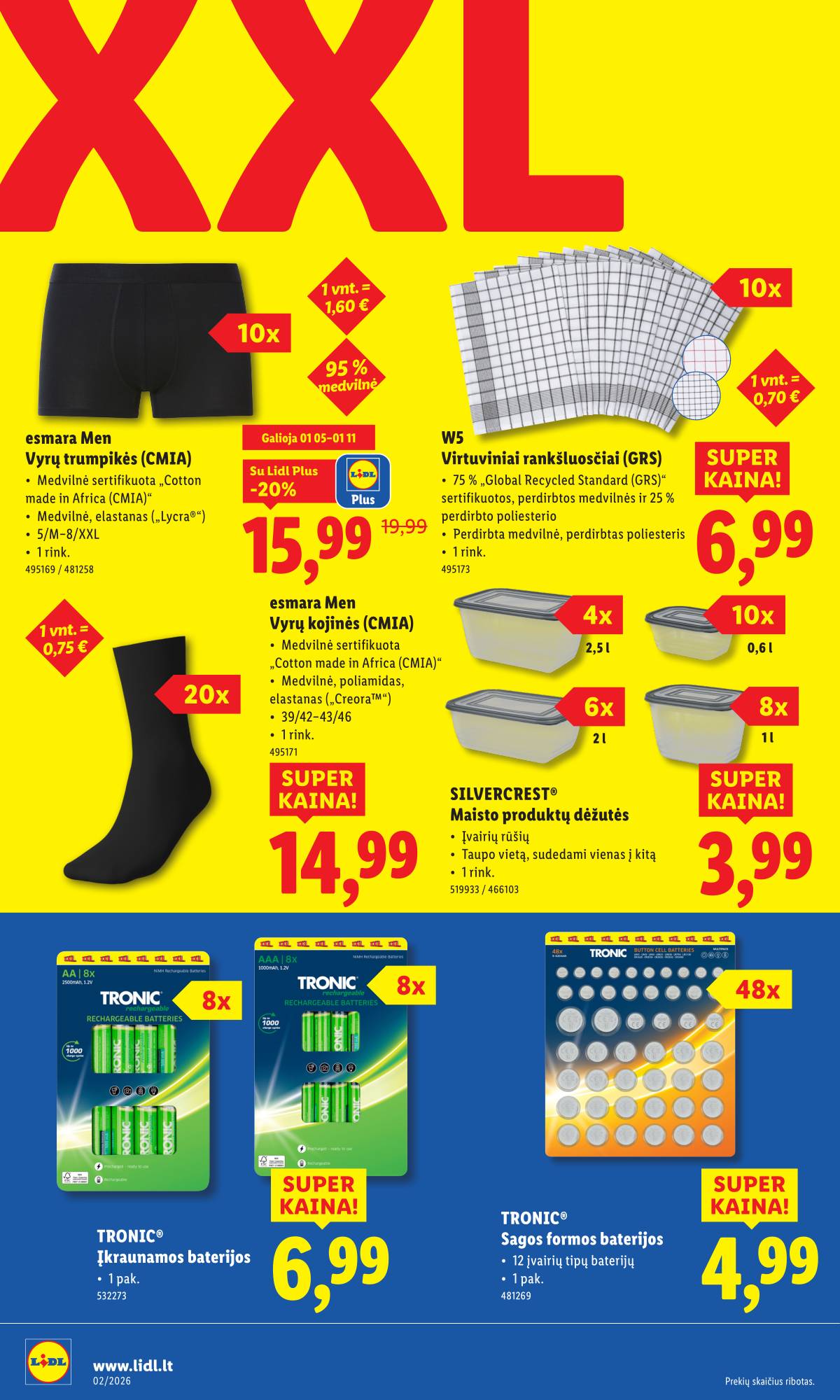 Lidl - LIDL Ne maisto prekių akcijų leidinys 10 puslapis