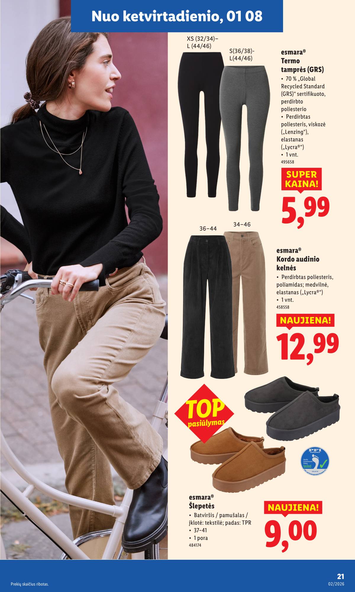 Lidl - LIDL Ne maisto prekių akcijų leidinys 21 puslapis