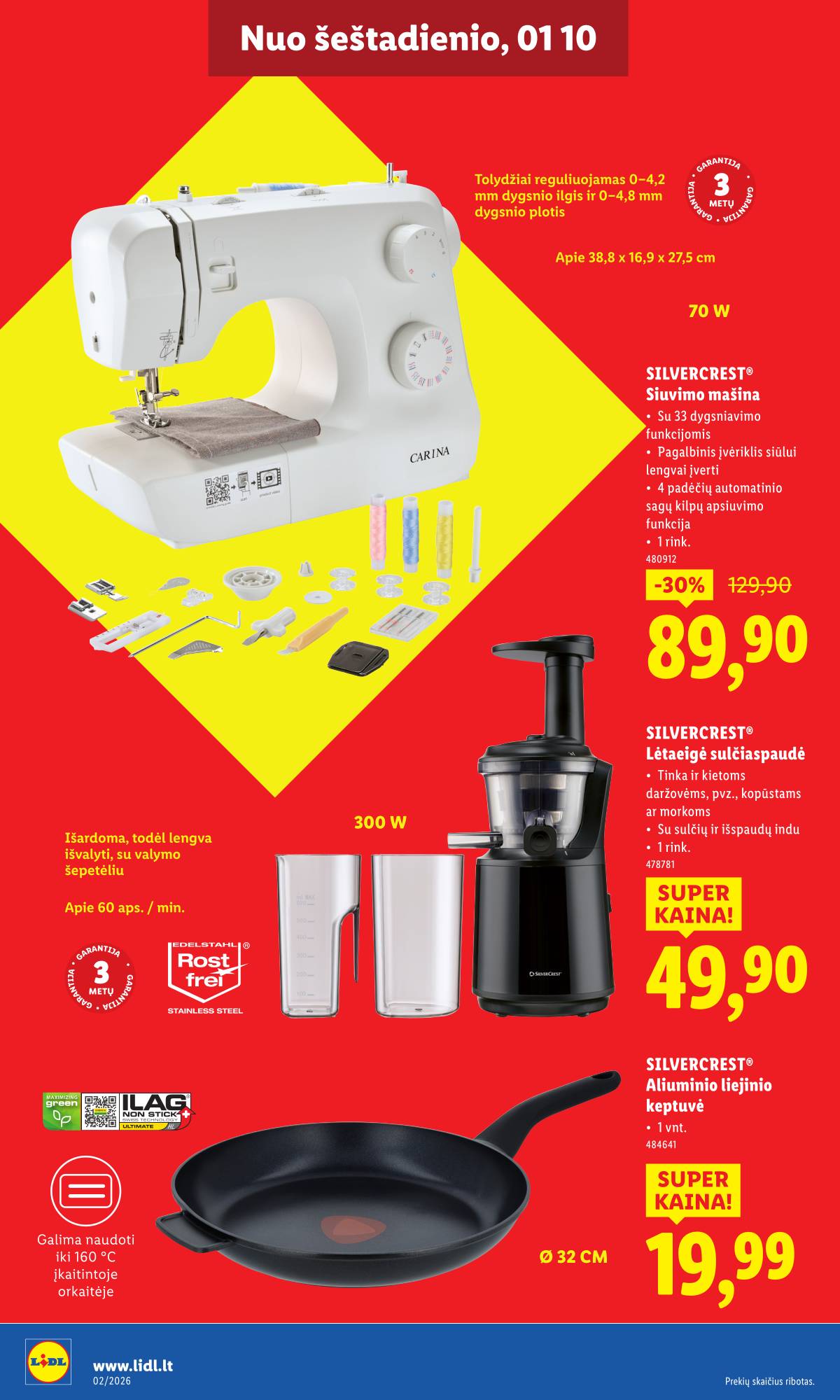 Lidl - LIDL Ne maisto prekių akcijų leidinys 28 puslapis