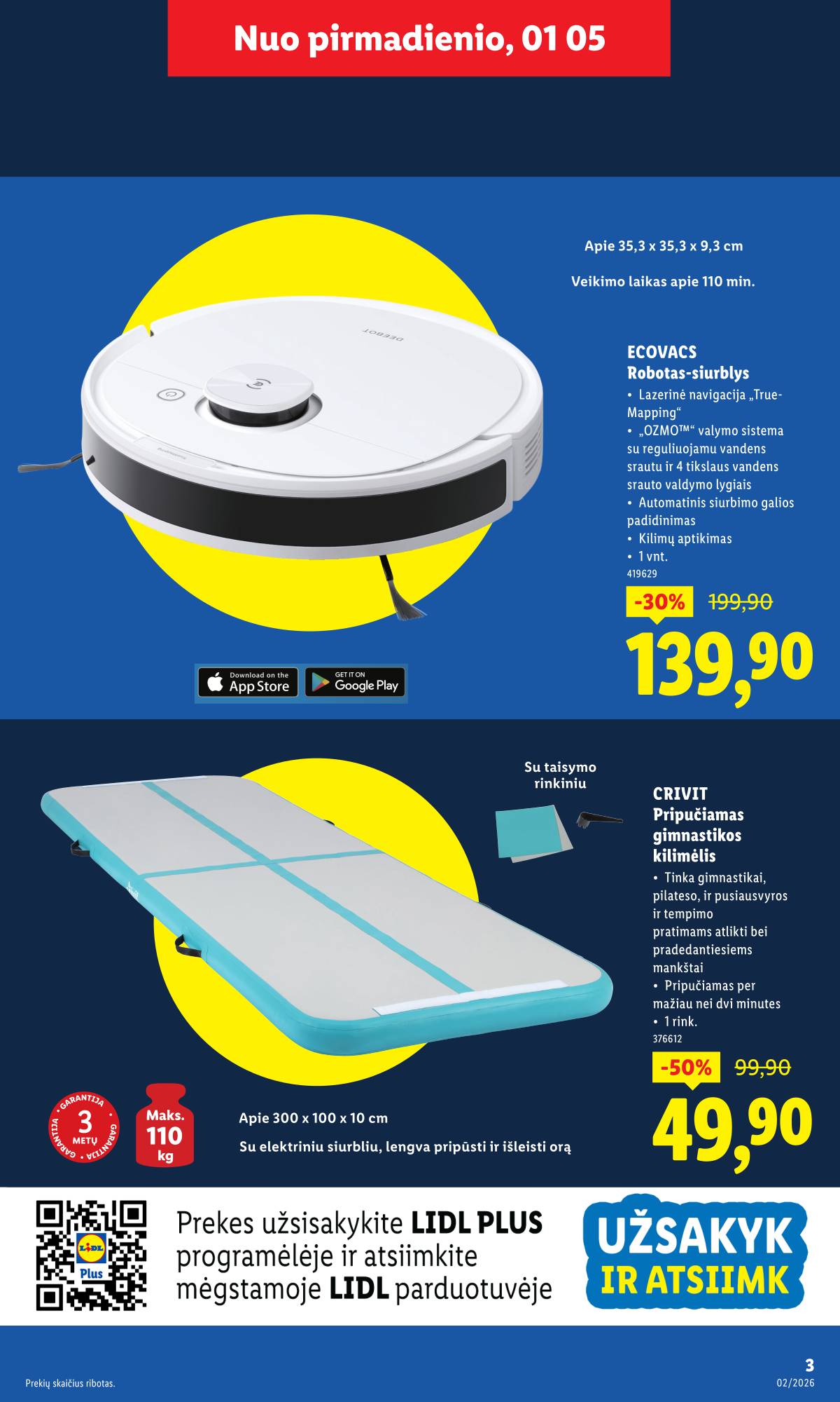 Lidl - LIDL Ne maisto prekių akcijų leidinys 3 puslapis