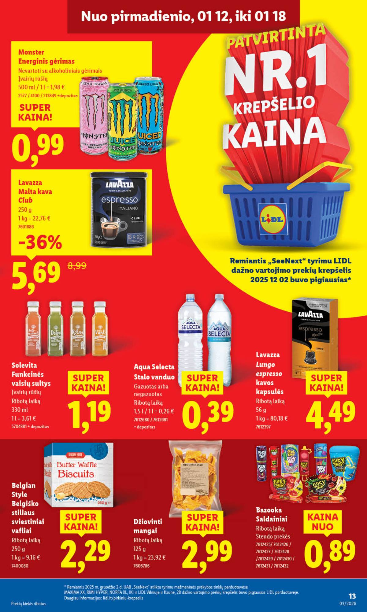 Lidl - LIDL SAVAITĖS Maisto prekių akcijų leidinys 15 puslapis
